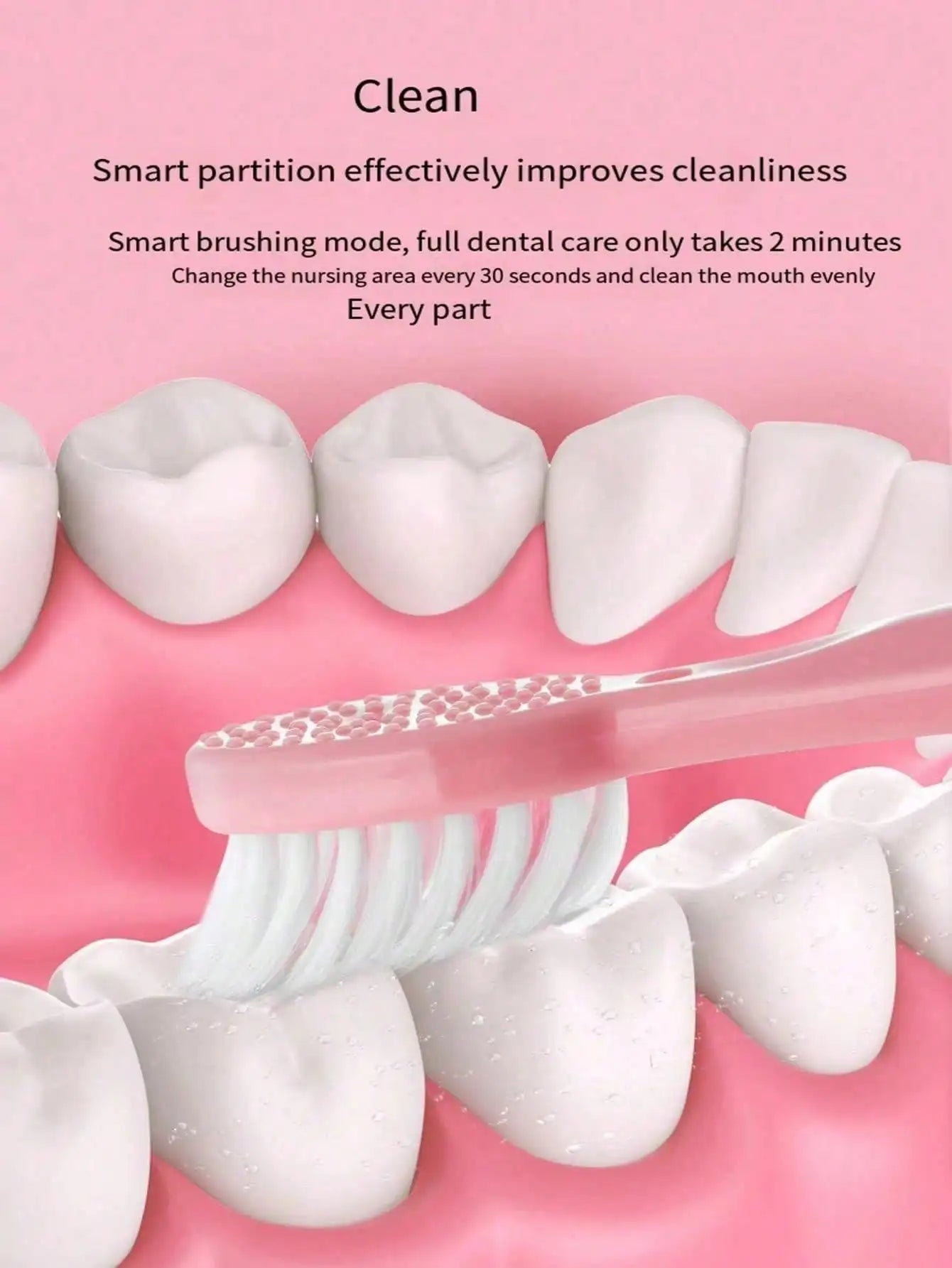 2026Electric Toothbrush Adult Automatic Couples Set, Suitable for Home or Travel Use, Random Brush Head Colors