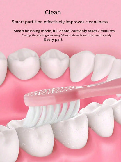 2026Electric Toothbrush Adult Automatic Couples Set, Suitable for Home or Travel Use, Random Brush Head Colors