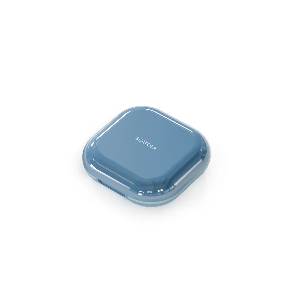 Retainer Case Portable Mouth Guard Case Night Denture Holder with Lid Teeth Aligner Slim Braces Box Orthodontic Supplies